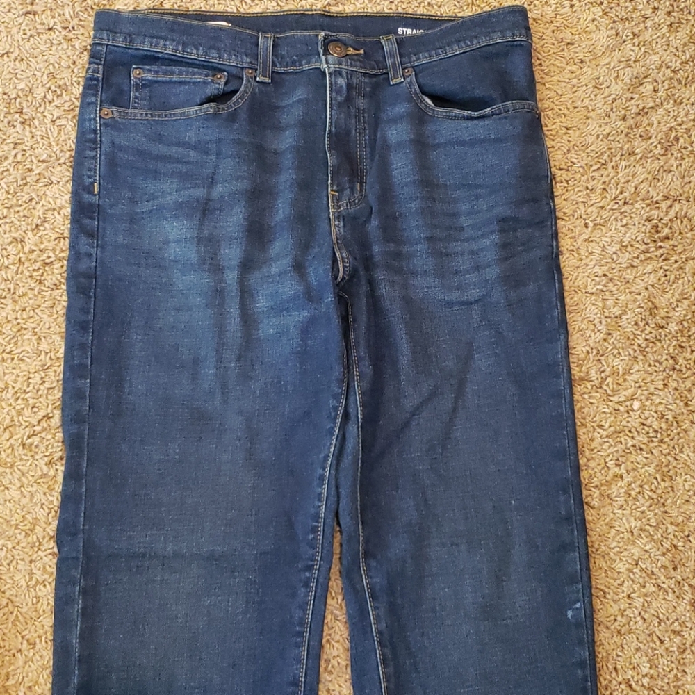 Dark Blue Denim Jean's
